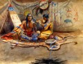salon de beauté indien 1899 Charles Marion Russell American Indians